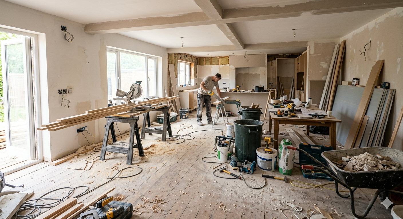 Nettoyage après travaux