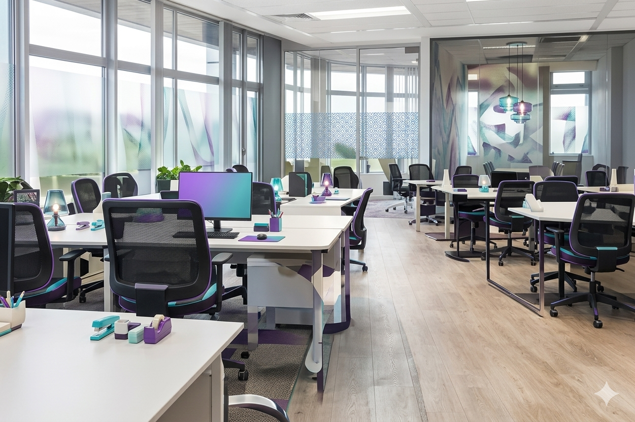 Nettoyage de bureaux — Brillancia